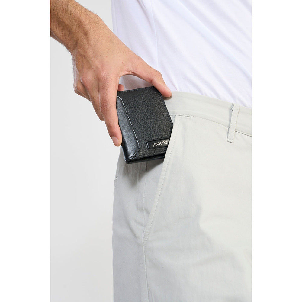 Perona Miller Black Wallet