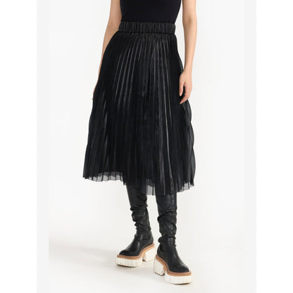 Perona Azariah Black Organza Skirt