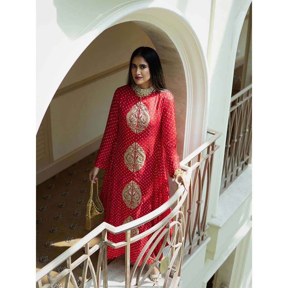 PINK CITY BY SARIKA Bandani Signature Gown