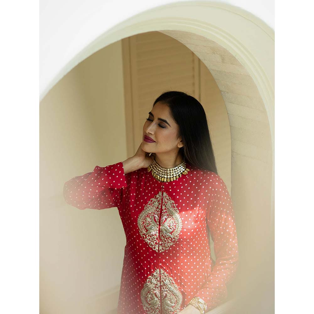 PINK CITY BY SARIKA Bandani Signature Gown