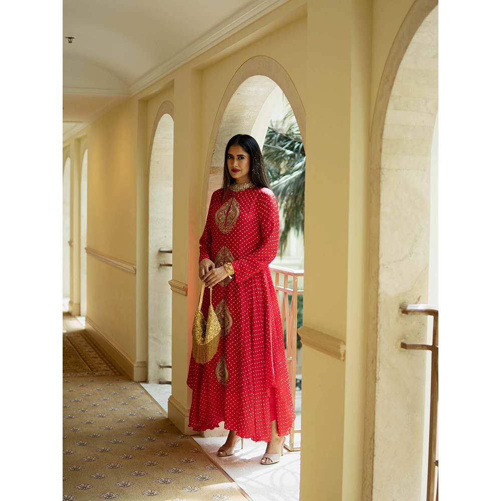 PINK CITY BY SARIKA Bandani Signature Gown