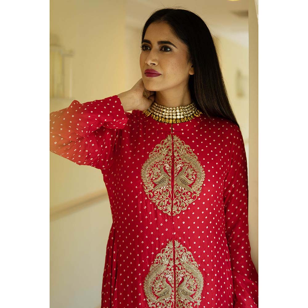 PINK CITY BY SARIKA Bandani Signature Gown