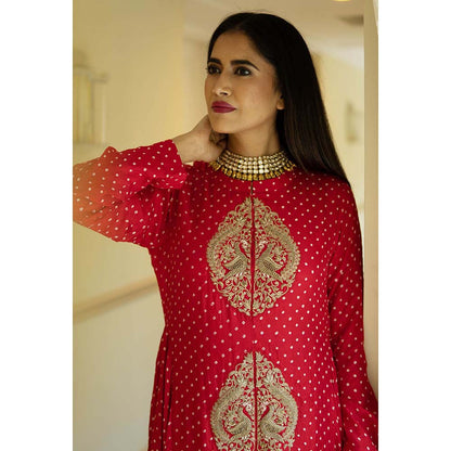 PINK CITY BY SARIKA Bandani Signature Gown