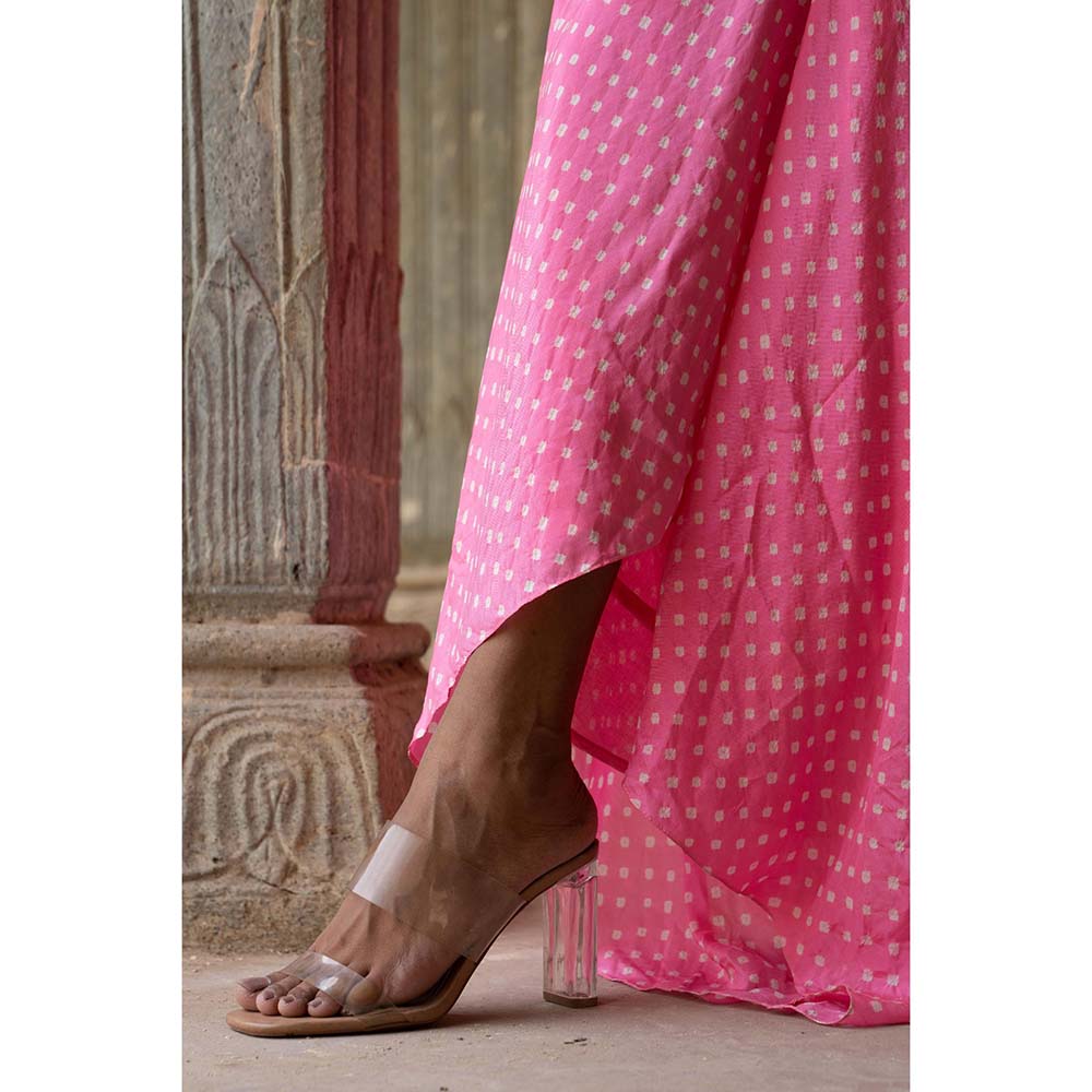 PINK CITY BY SARIKA Pink Gulabi Jumpsuit