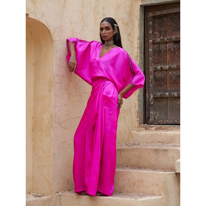 PINK CITY BY SARIKA All Things Pink City Top with Skirt (Set of 2)