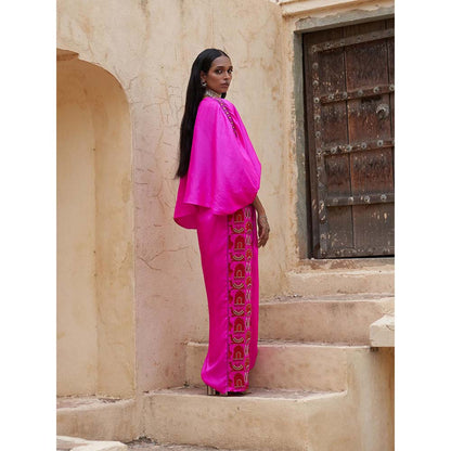 PINK CITY BY SARIKA All Things Pink City Top with Skirt (Set of 2)