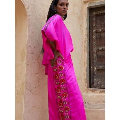 PINK CITY BY SARIKA All Things Pink City Top with Skirt (Set of 2)