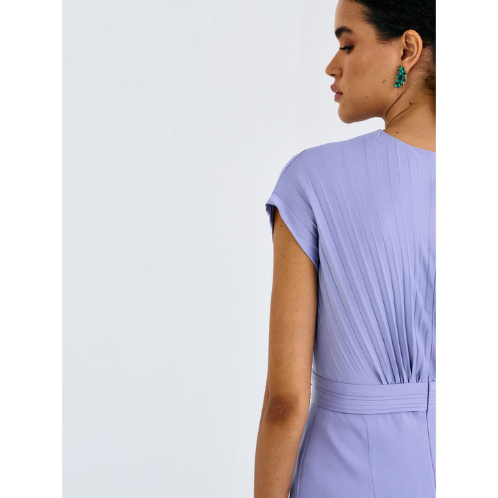 Pleats by Aruni Lilac Classic Pleated Dress