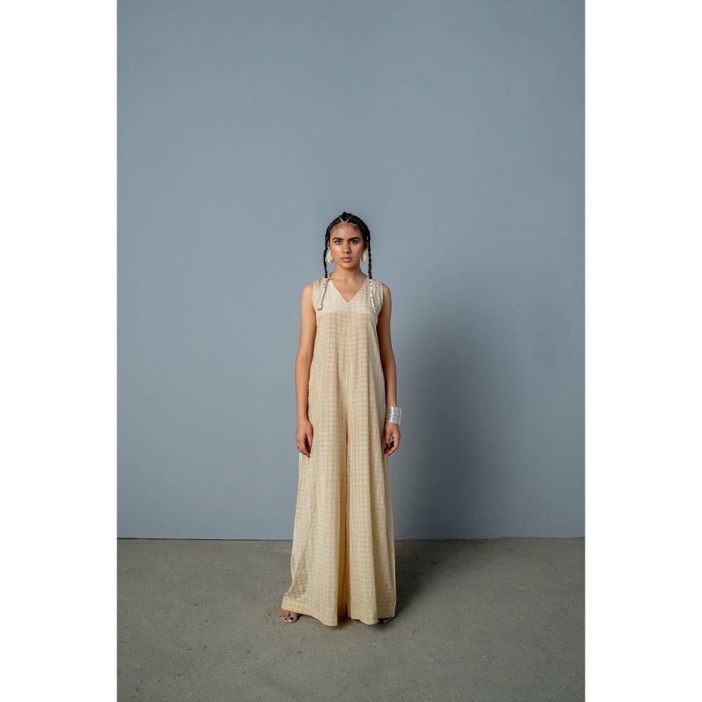 POOJA RAJGARHIA GUPTA Cleo Jumpsuit with Jacket (Set of 2)