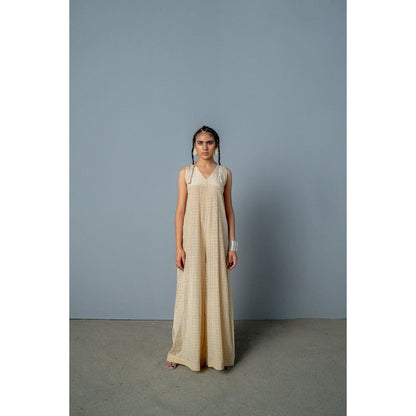 POOJA RAJGARHIA GUPTA Cleo Jumpsuit with Jacket (Set of 2)