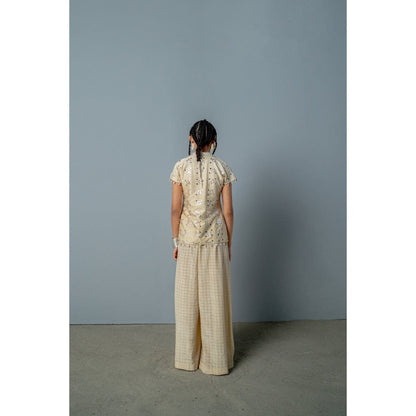 POOJA RAJGARHIA GUPTA Cleo Jumpsuit with Jacket (Set of 2)