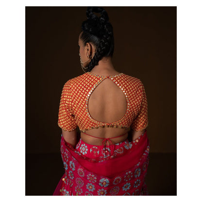 POOJA RAJGARHIA GUPTA Anardana Lehenga (Set of 3)