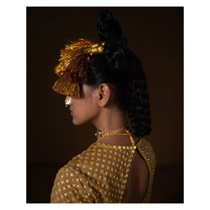 POOJA RAJGARHIA GUPTA Kasundi Lehenga (Set of 3)