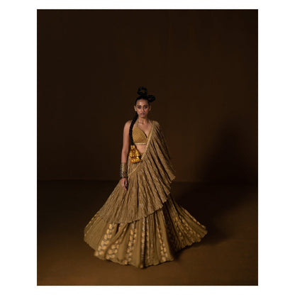 POOJA RAJGARHIA GUPTA Manjari Lehenga (Set of 3)