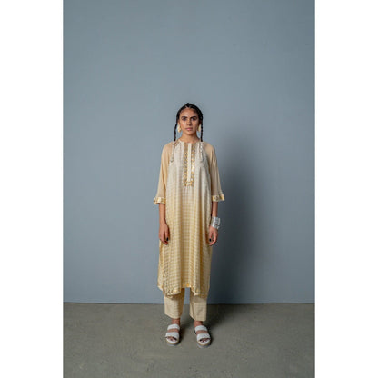 POOJA RAJGARHIA GUPTA Cleo Kaftan Co-Ord (Set of 2)