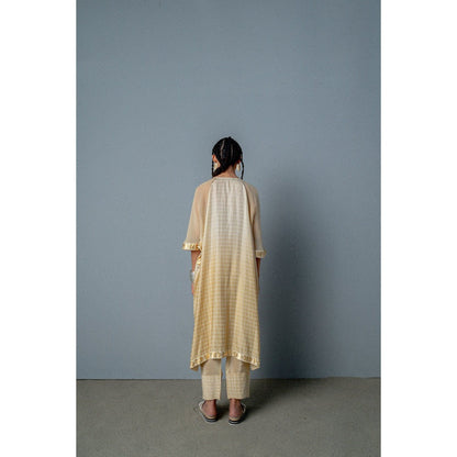 POOJA RAJGARHIA GUPTA Cleo Kaftan Co-Ord (Set of 2)