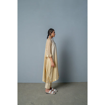 POOJA RAJGARHIA GUPTA Cleo Kaftan Co-Ord (Set of 2)