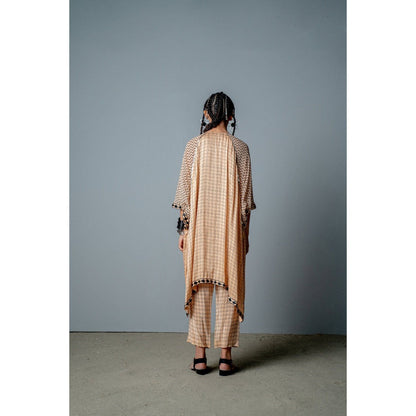 POOJA RAJGARHIA GUPTA Zenobia Kaftan Co-Ord (Set of 2)