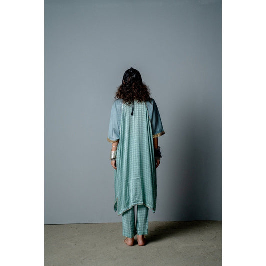 POOJA RAJGARHIA GUPTA Nerfetiti Kaftan Co-Ord (Set of 2)