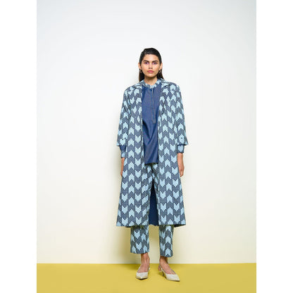 POOJA RAJGARHIA GUPTA Blue Denim Beetle Pant