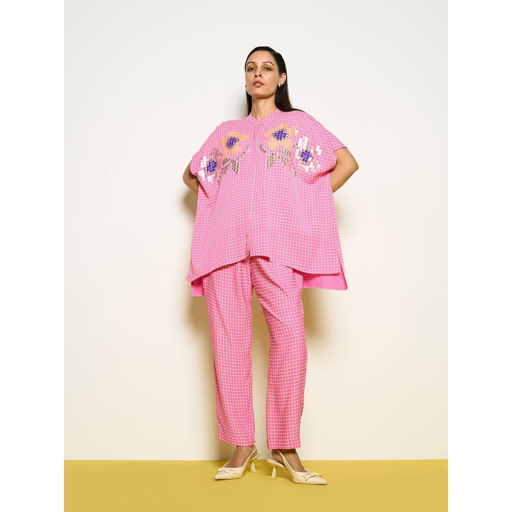 POOJA RAJGARHIA GUPTA Pink Square Shirt