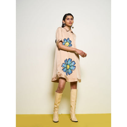 POOJA RAJGARHIA GUPTA Nude Dress