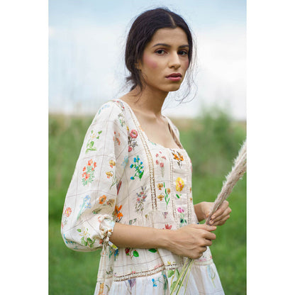 Pozruh By Aiman Yellow Alysa Maxi Dress