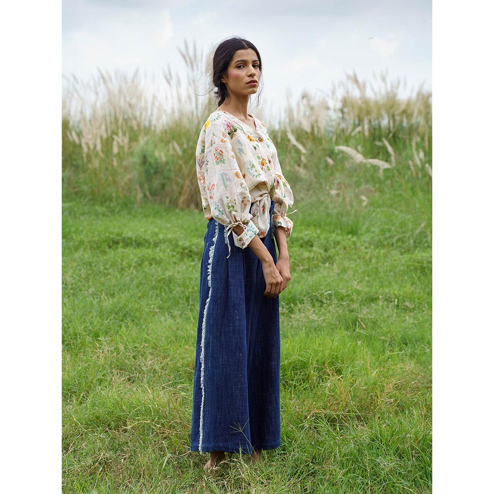 Pozruh By Aiman Yellow Elsie Top