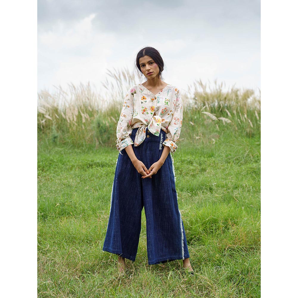 Pozruh By Aiman Yellow Elsie Top