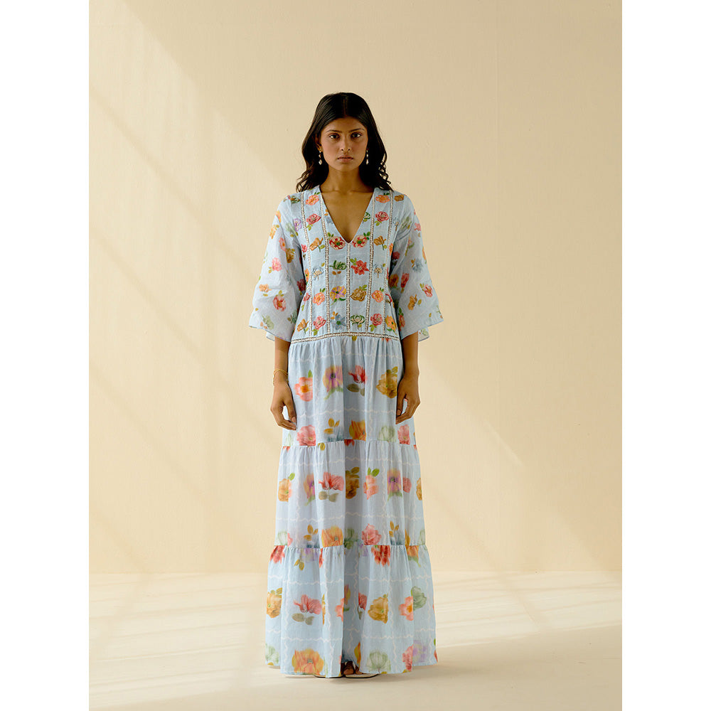 Pozruh By Aiman Lori Bloom Maxi Dress