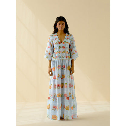 Pozruh By Aiman Lori Bloom Maxi Dress