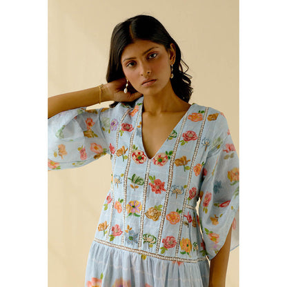 Pozruh By Aiman Lori Bloom Maxi Dress