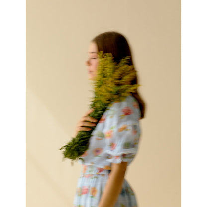 Pozruh By Aiman Iris Shirt Top