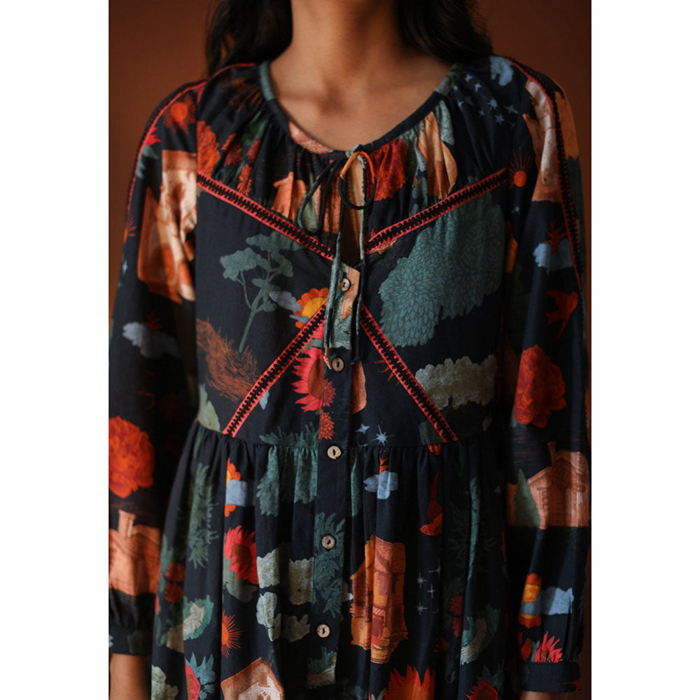 Pozruh By Aiman Juno Short Black Dress