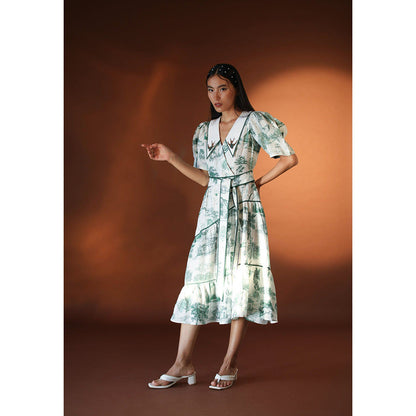 Pozruh By Aiman Ava White Dress