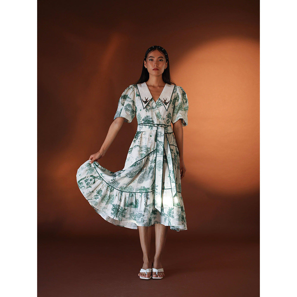 Pozruh By Aiman Ava White Dress