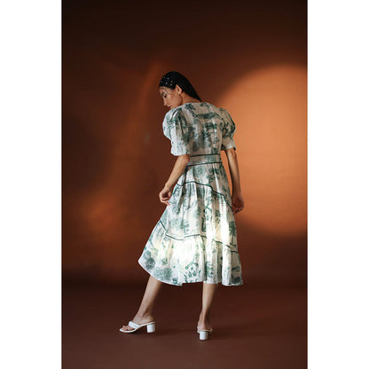 Pozruh By Aiman Ava White Dress