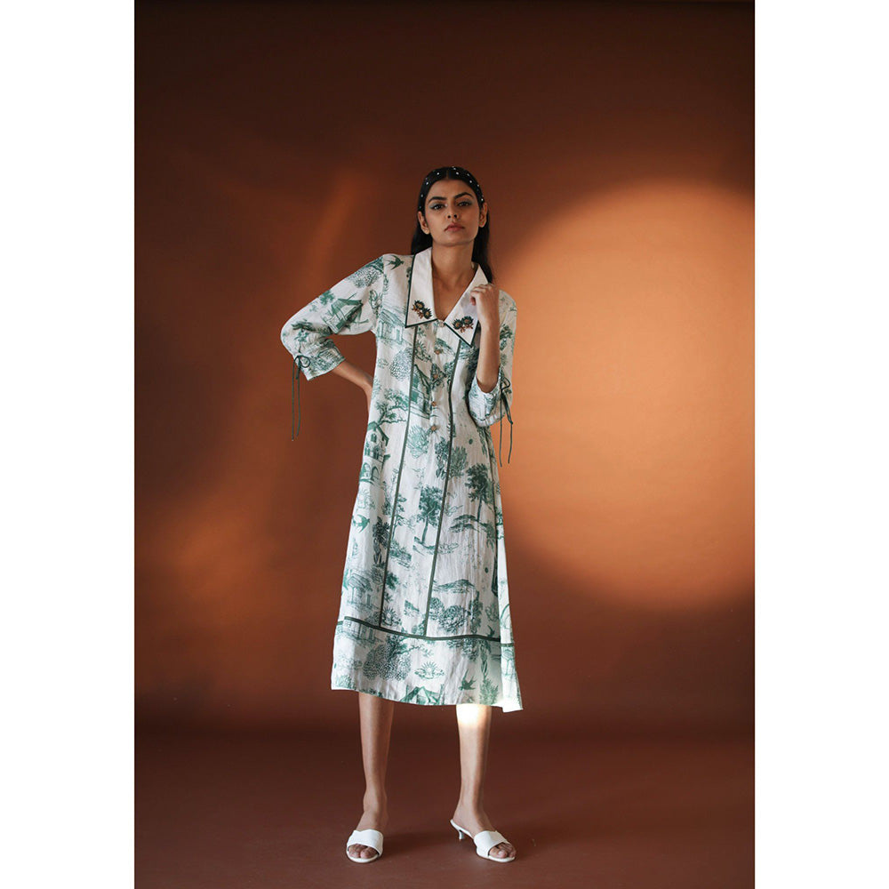 Pozruh By Aiman Neoma White Dress