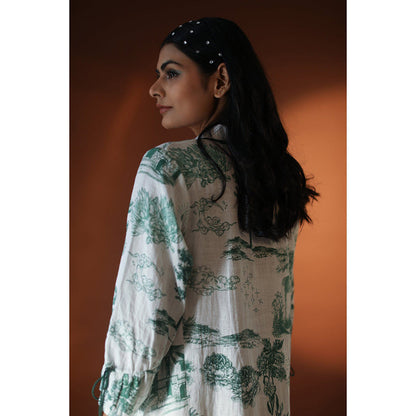 Pozruh By Aiman Neoma White Dress