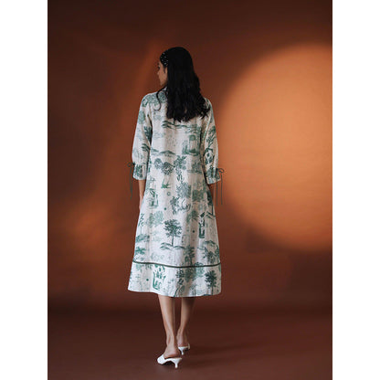 Pozruh By Aiman Neoma White Dress