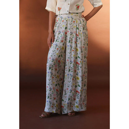 Pozruh By Aiman Luna White Pants