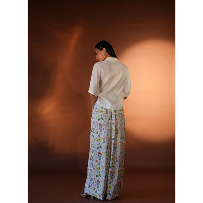 Pozruh By Aiman Luna White Pants