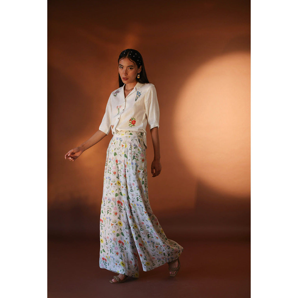 Pozruh By Aiman Luna White Pants