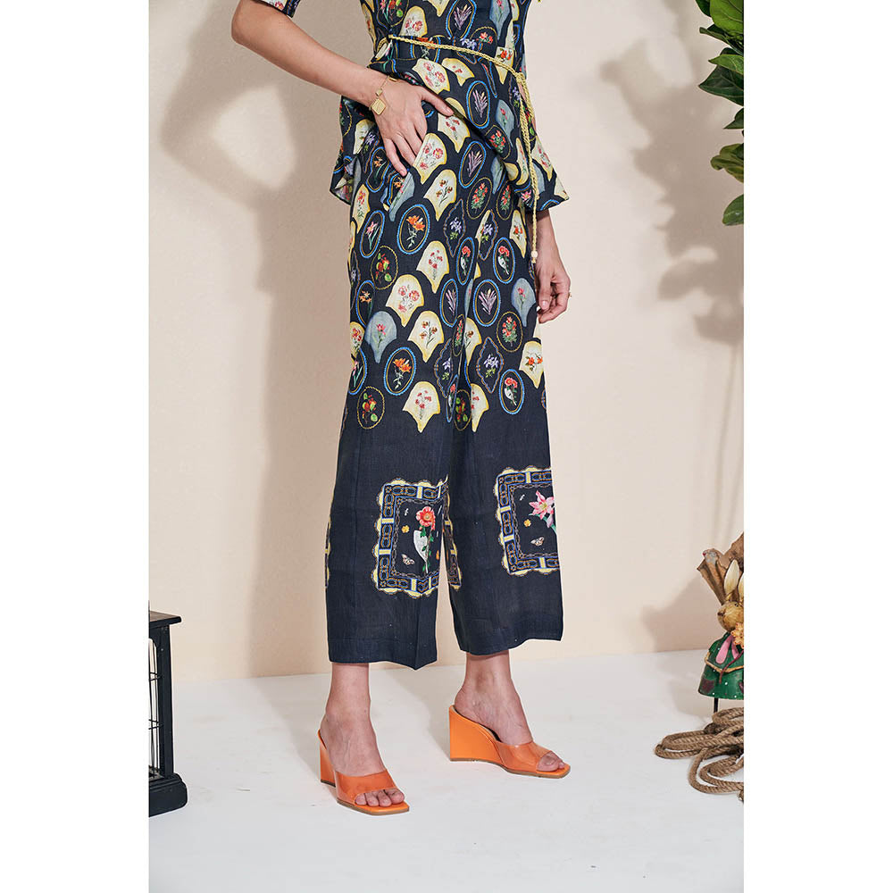 Pozruh By Aiman Raven Printed Pants