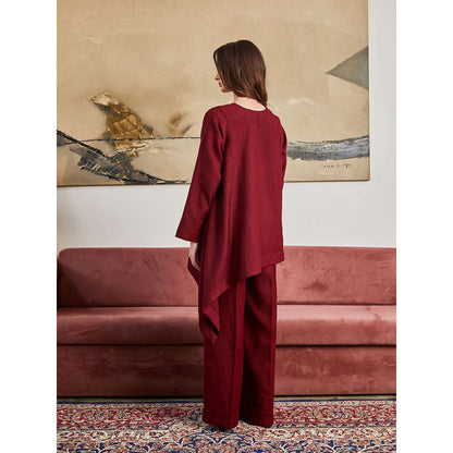 Pozruh By Aiman Staffroom Broad Pants