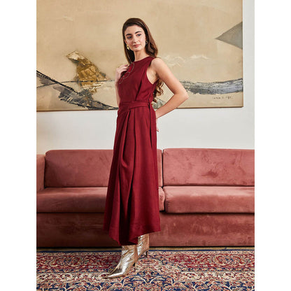 Pozruh By Aiman Darsa Wrap Dress