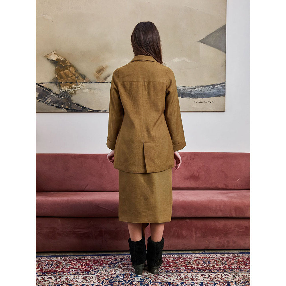 Pozruh By Aiman Acorn Wool Jacket