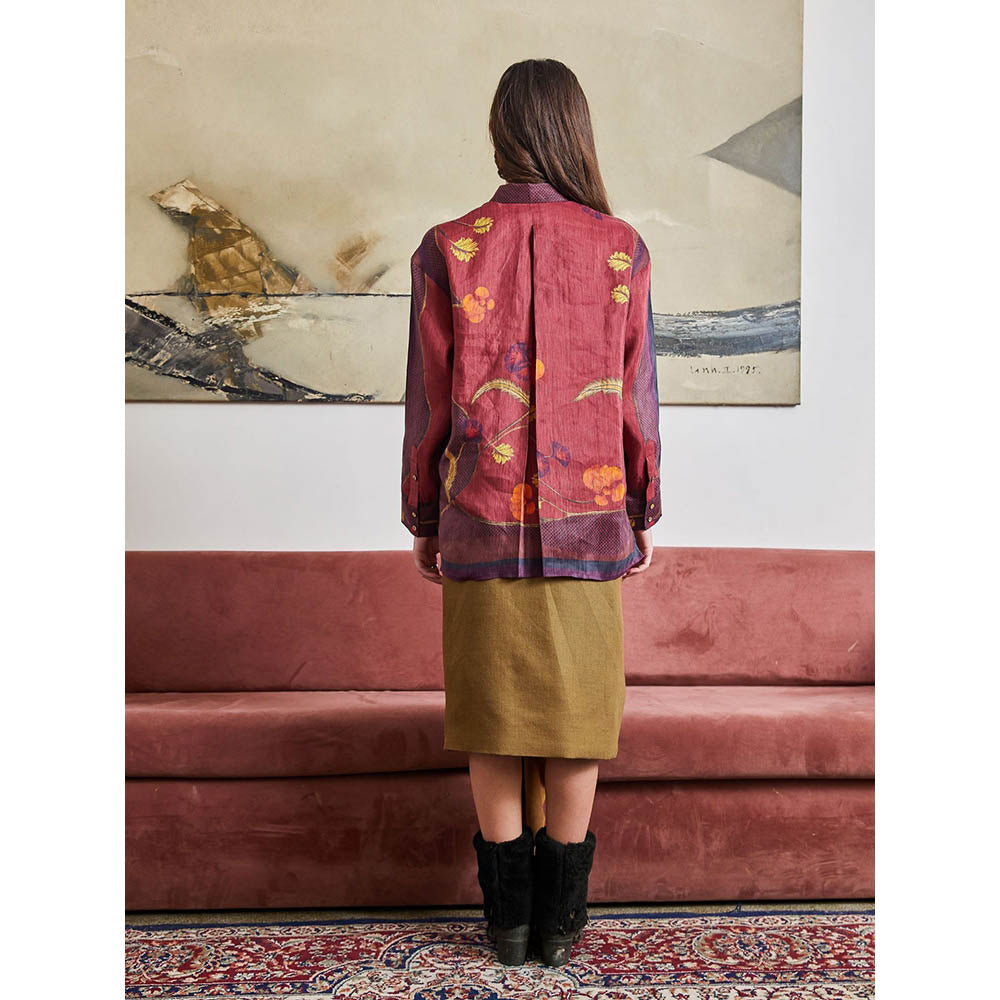 Pozruh By Aiman Ritz Printed Shirt