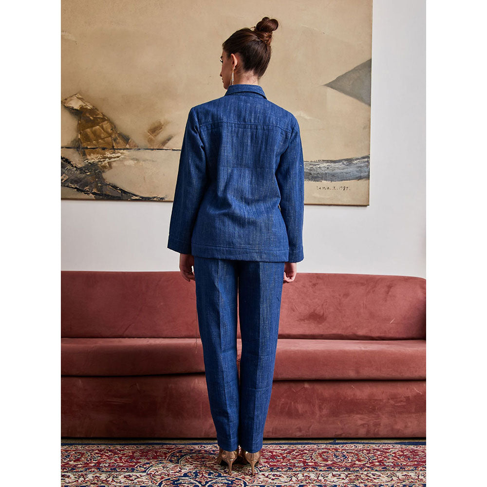 Pozruh By Aiman Nebraska Denim Shirt