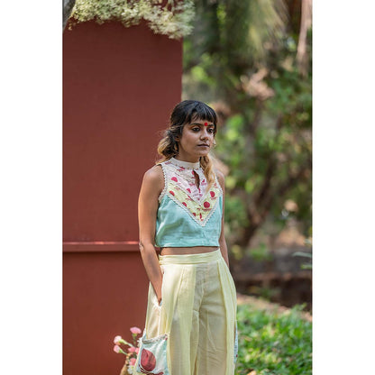 PRATHAA In Cut Snigdha Multi -Color Blouse
